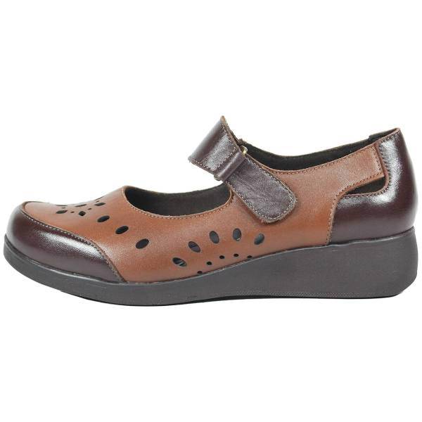 کفش زنانه چرم چهل ستون کد 405Br، women shoes