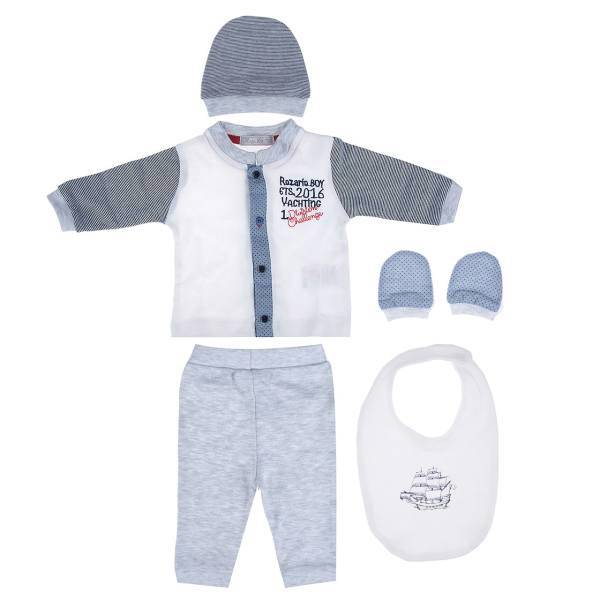 ست لباس نوزادی رزا ریو مدل 426226، Rosa Riv 426226 Baby Clothes Set