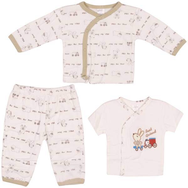 ست لباس دخترانه آلیس مدل PU394، Alice PU394 Baby Girl Clothing Set