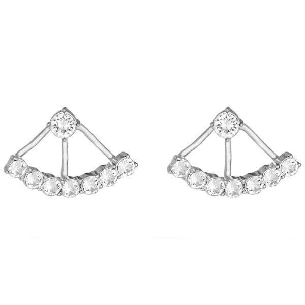 گوشواره میخی الیور وبر مدل Perfect Rhod Crystal 22609، Oliver Weber Perfect Rhod Crystal 22609 Earring