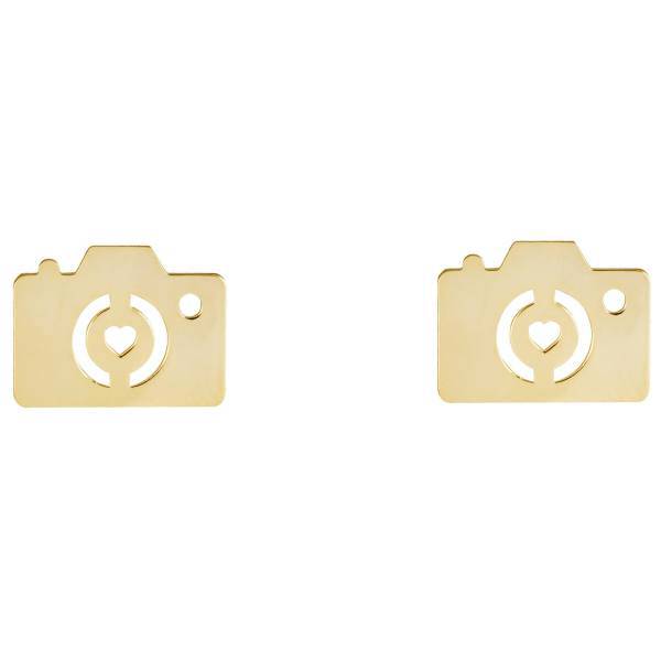 گوشواره طلا 18 عیار پندار گلد مدل GM25، Pendar Gold GM25 Gold Earing