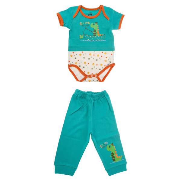 ست لباس نوزادی آدمک مدل ‏‏972101، Adamak 972101 Baby Clothes Set