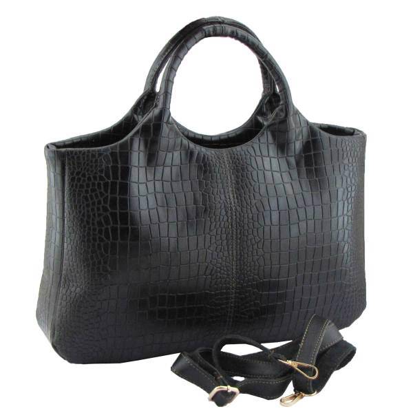 کیف دستی چرم مهر طرح 4