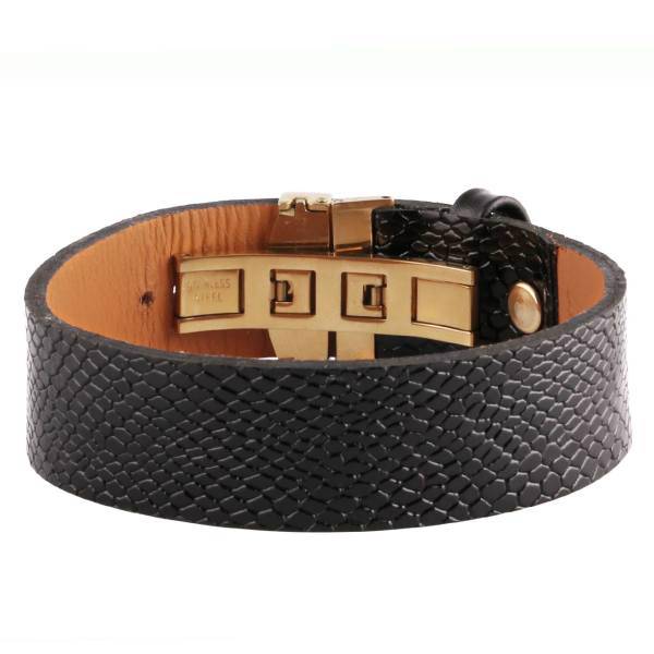 دستبند چرمی آتیس کد TC200PM، Atiss TC200PM Leather Bracelet