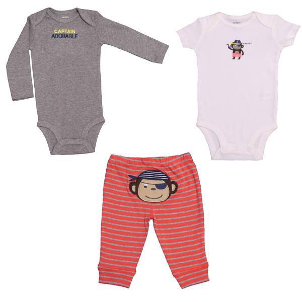 ست لباس پسرانه کارترز مدل 493، Carters 493 Boy Clothing Set