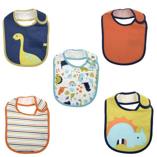 پیشبند مادرکر مدل 21107 بسته 5 عددی کد 1632، Mothercare 21107 Baby Bib 5pcs