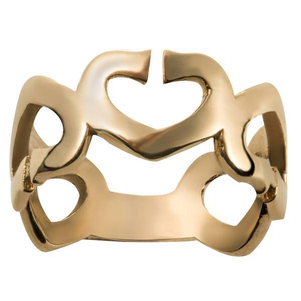 انگشتر طلا 18 عیار پرسته مدل 1016، Parasteh 1016 Gold Ring