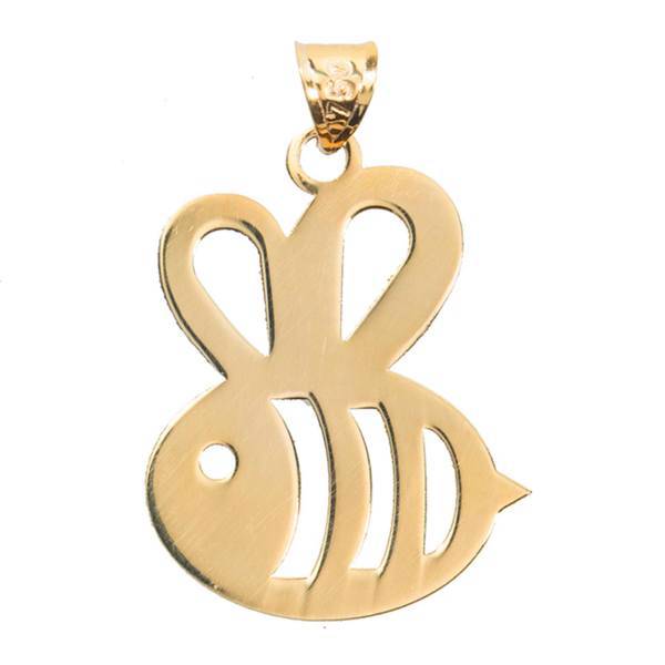 آویز گردنبند طلا 18 عیار رزا مدل N096، Rosa N096 Gold Necklace Pendant Plaque