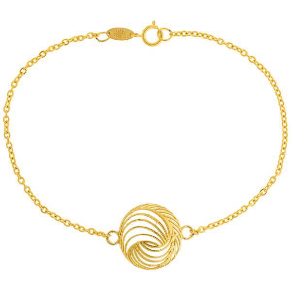 دستبند طلا 18 عیار ماهک مدل MB0215، Maahak MB0215 Gold Bracelet