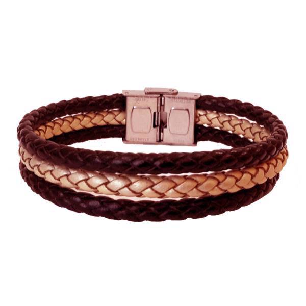 دستبند مانی چرم مدل BL-100، Mani Leather BL-100 Bracelet