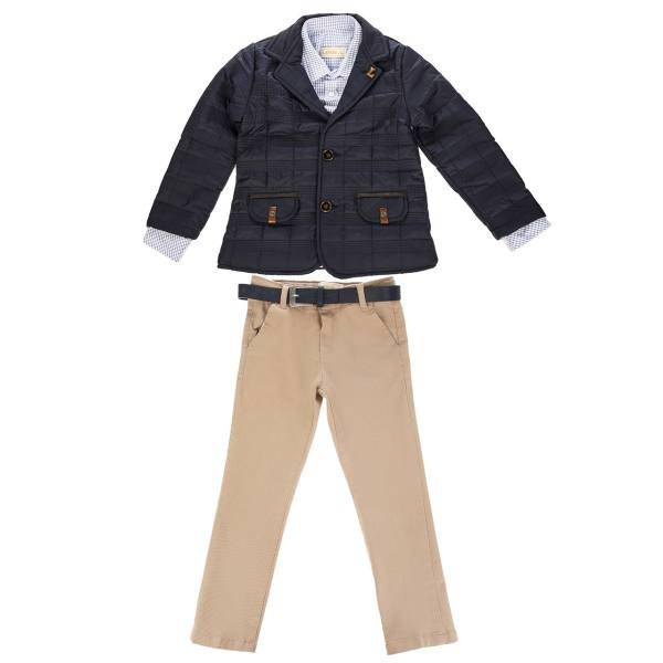 ست لباس پسرانه لمون مدل 541-51، Lemon 51-541 Baby Boy Clothing Set