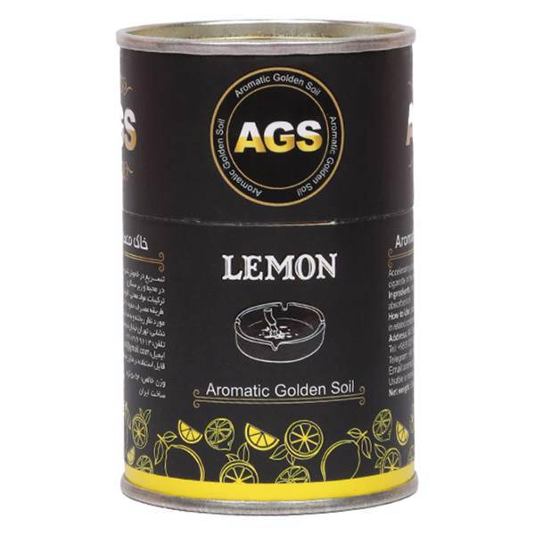 خاک معطر طلایی آگس مدل Lemon-A وزن 50 گرم، AGS Lemon Aromatic Golden Soil 50g