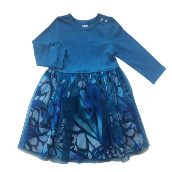 پیراهن دخترانه جیمبوری مدل 140160082، Gymboree Model 140160082 Girl Dress