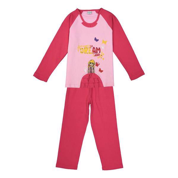 ست تی شرت و شلوار دخترانه حامیلا مدل 1567، Hamila 1567 T-shirt And Pants Set For Girls
