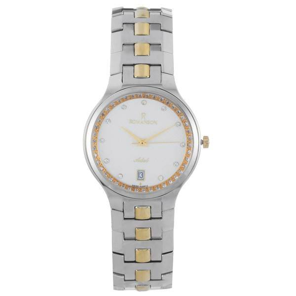 ساعت مچی عقربه ای زنانه رومانسون مدل TM1127CM1CAS1G، Romanson TM1127CM1CAS1G Watch For Women