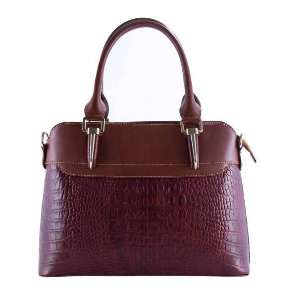 کیف رو دوشی زنانه رویال چرم کد WB7-Brown