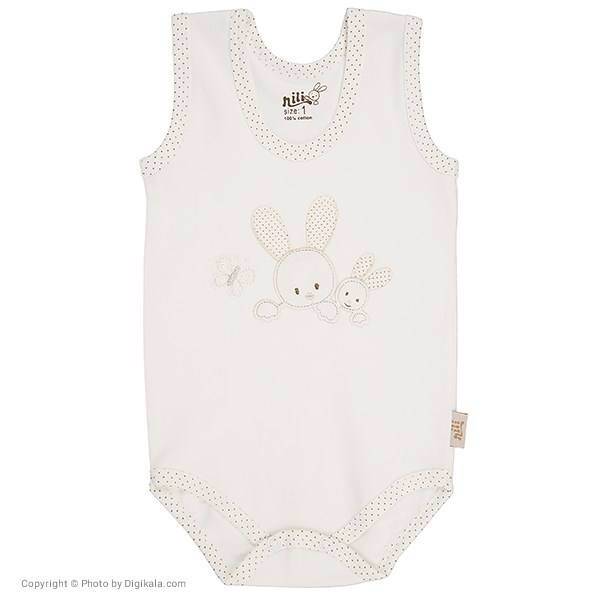 زیر دکمه دار رکابی نیلی مدل Rabbit 1، Nili Rabbit 1 Under Button Singlet