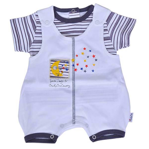 ست لباس نوزادی وان بای وان مدل3-S01، One By One S01-3 Baby Clothes Set