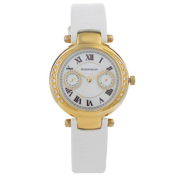 ساعت مچی عقربه ای زنانه رومانسون مدل RL6A18QLWGM1C4، Romanson RL6A18QLWGM1C4 Watch For Women