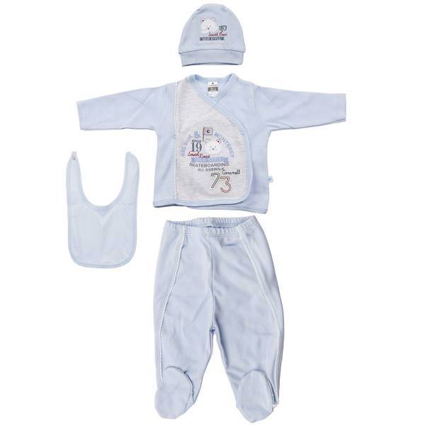 ست لباس نوزادی کارامل مدل ZE1375، Caramell ZE1375 Baby Clothes Set