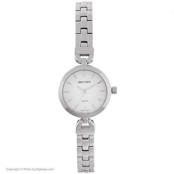 ساعت مچی عقربه‌ای زنانه ریتم مدل OL1512S-01، Rhythm OL1512S-01 Watch For Women