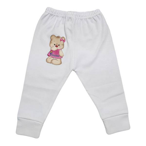 شلوار نوزادی برند پرنسس مدل PINK-10، BABY PANTS PRINCESS BRAND PINK