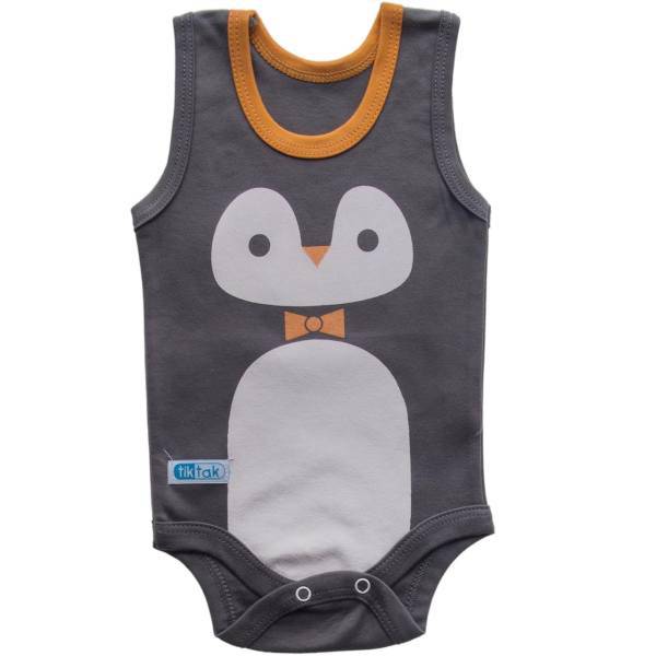 زیر دکمه دار رکابی تیک تاک طرح پنگوئن، Tik Tak Penguin Under Button Singlet