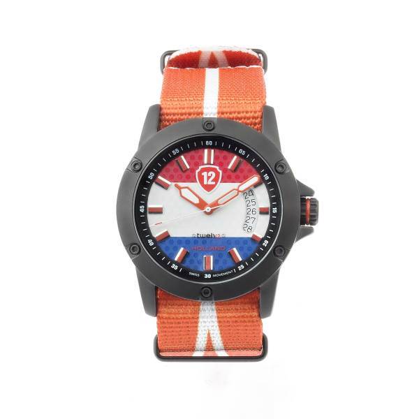 ساعت مچی عقربه ای توولو طرح پرچم هلند، Twelve Holland Flag Sport Watch