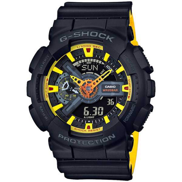 ساعت مچی عقربه ای مردانه کاسیو جی شاک مدل GA-110BY-1ADR، Casio G-Shock GA-110BY-1ADR Watch For Men