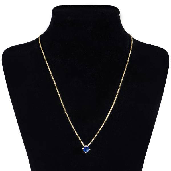 گردنبند طلا 18 عیار زردونه مدل D016، Zardooneh D016 Gold Necklace