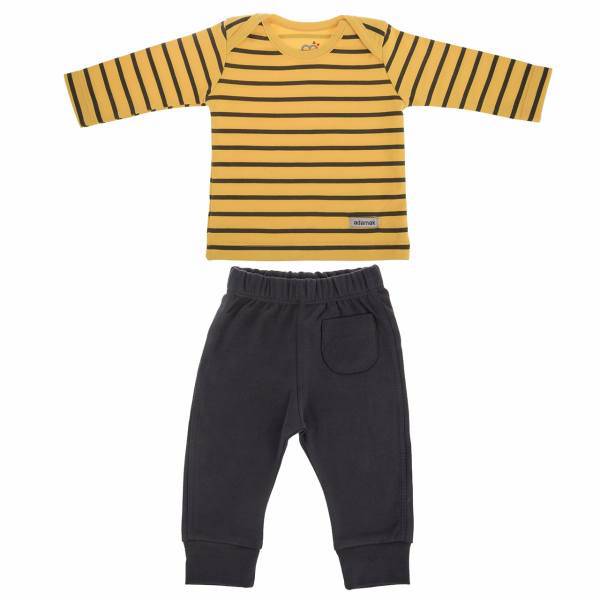 ست لباس پسرانه آدمک مدل 1161011O، Adamak 1161011O Baby Boy Clothing Set