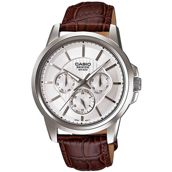 ساعت مچی عقربه ای مردانه کاسیو بیساید BEM-307L-7AVDF، Casio Beside BEM-307L-7AVDF