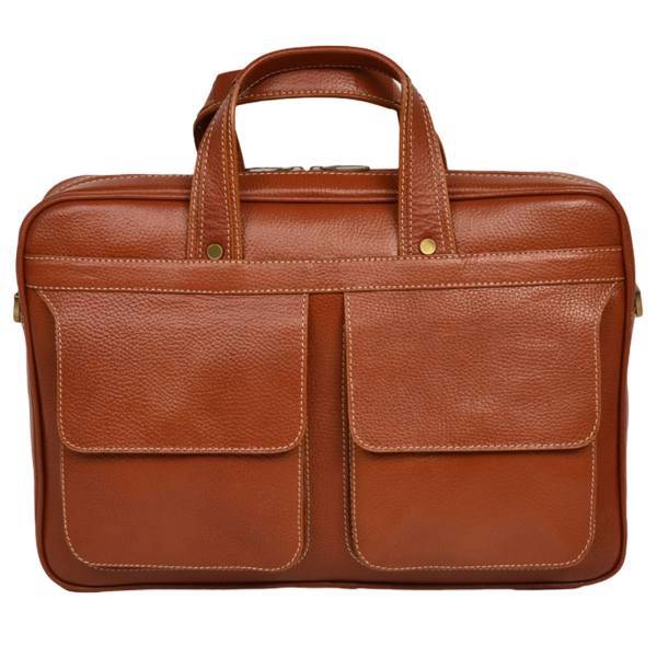 کیف اداری چرم طبیعی کهن چرم مدل L85-1، Kohan Charm L85-1 Leather Briefcase