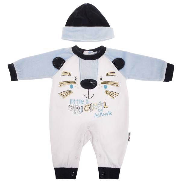 ست لباس پسرانه آدمک مدل 1313011B، Adamak 1313011B Baby Boy Clothing Set