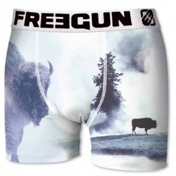 شورت مردانه فیری گان مدل Boxer Winter Animals 6، Freegun Boxer Winter Animals 6 Panty for Men