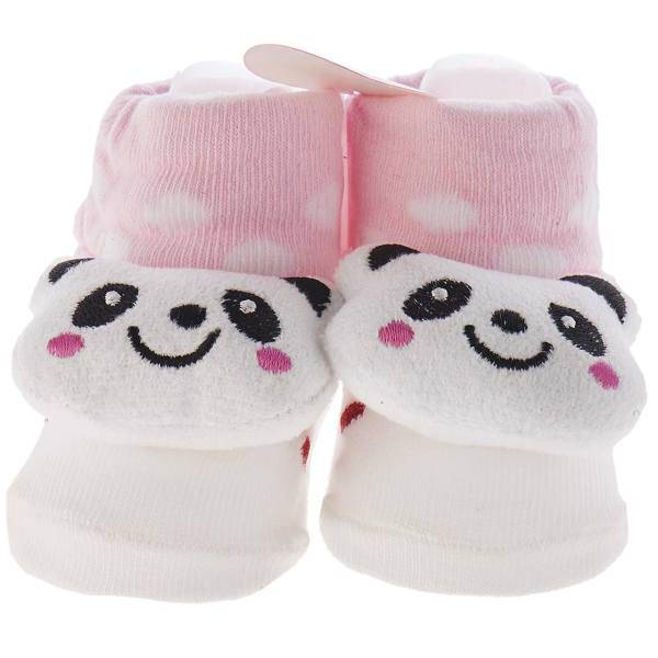 جوراب عروسکی بور بیر طرح پاندا، Baoer Beier Panda Socks