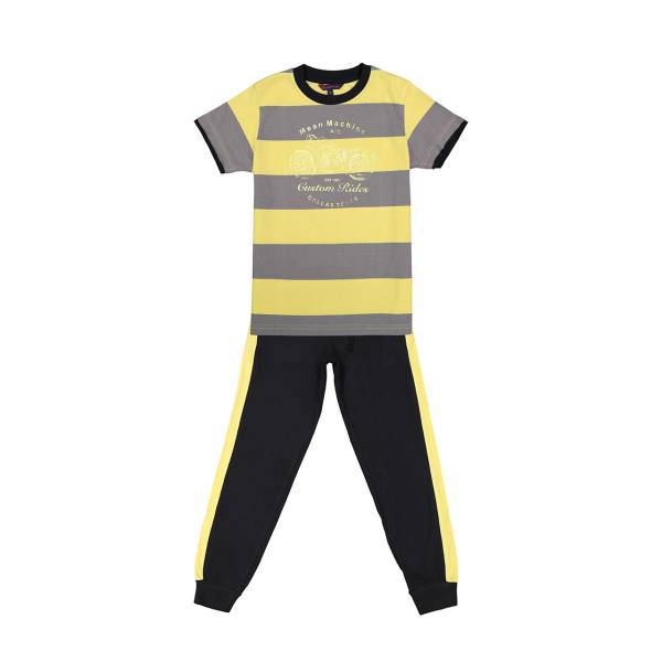 ست تی شرت و شلوارک پسرانه ولنتاین مدل 1340َA، Valentine 1340A T-Shirt And Shorts For Boys