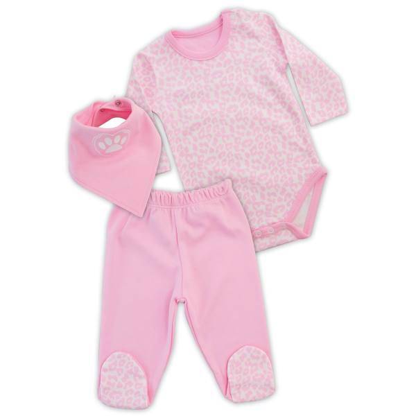 ست لباس دخترانه بیبی کرنر مدل 7003، Baby Corner 7003 Baby Girl Clothing Set