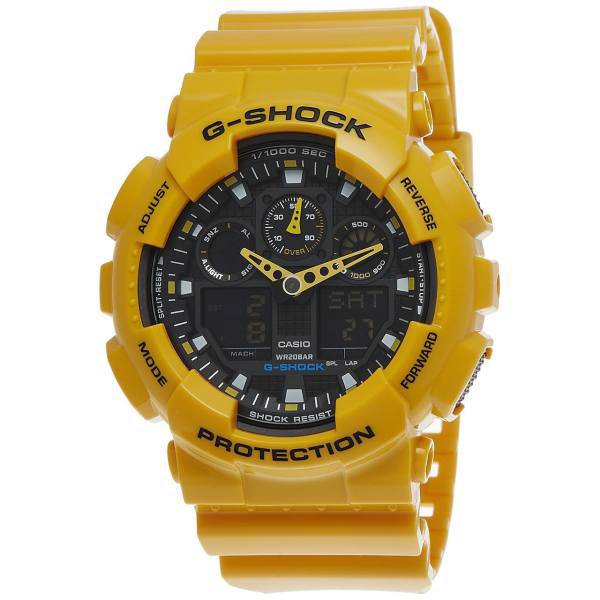 ساعت مچی عقربه ای مردانه کاسیو جی‌شاک مدل GA-100A-9ADR، Casio G-Shock GA-100A-9ADR Watch For Men