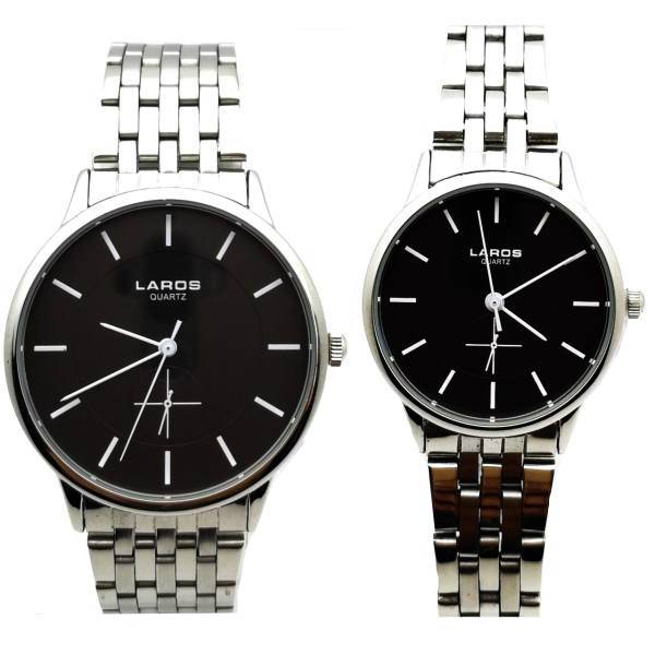 ساعت ست مردانه و زنانه لاروس مدل LS-A200-Black، Laros LS-A200-Black Watch Set