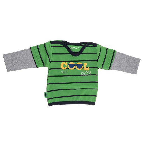 تی شرت آستین بلند نوزادی نیلی مدل Glasses، Nili Glasses Baby T Shirt With Long Sleeve