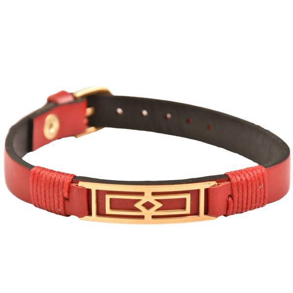 دستبند چرمی کهن چرم مدل BR92-2، Kohan Charm BR92-2 Leather Bracelet