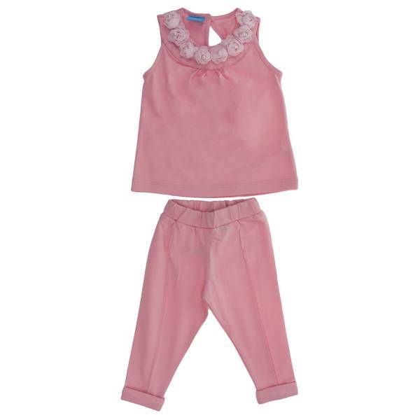 ست لباس دخترانه بنو بنت مدل L021، Beno Bent L021 Girls Clothes Set