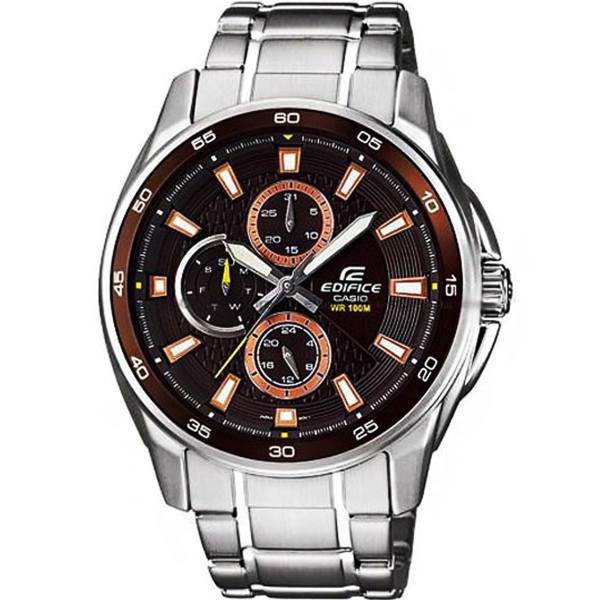 ساعت مچی عقربه ای مردانه کاسیو مدل EF-334D-5AVUDF، Casio EF-334D-5AVUDF Watch For Men