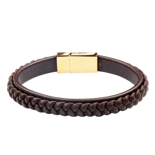 دستبند چرمی آتیس کد I2100MG، Atiss I2100MG Leather Bracelet