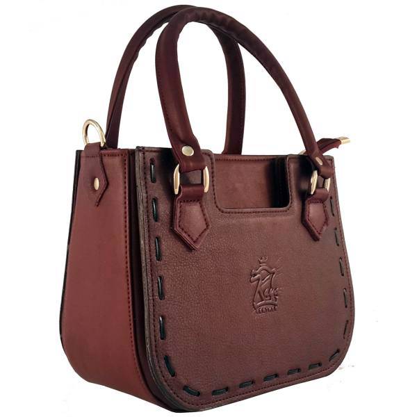 کیف دستی زنانه کایا چرم تبریز مدل گلستان کدK2060 ترکیبی، Kaya Leather Tabriz K2060 Golestan Leather women bag