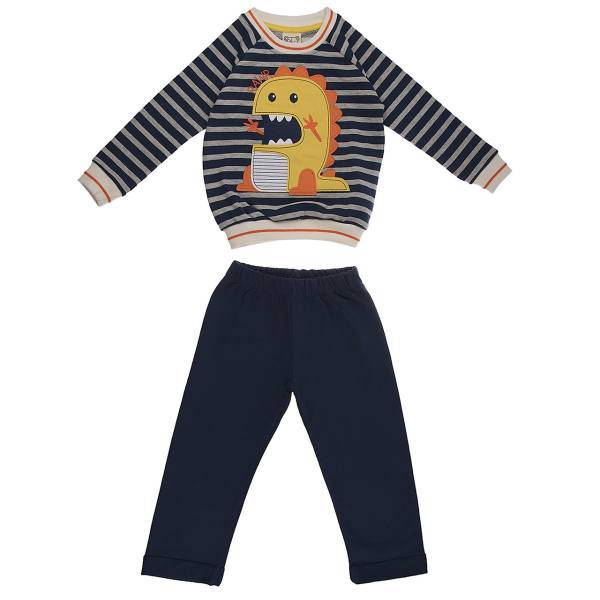 ست لباس پسرانه موشی مدل 16S1-004، Mushi 16S1-004 Baby Boy Clothing Set