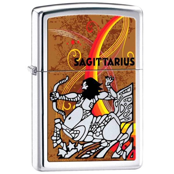 فندک زیپو مدل Zodiac Sagittarius کد 24939، Zippo Zodiac Sagittarius 24939 Lighter