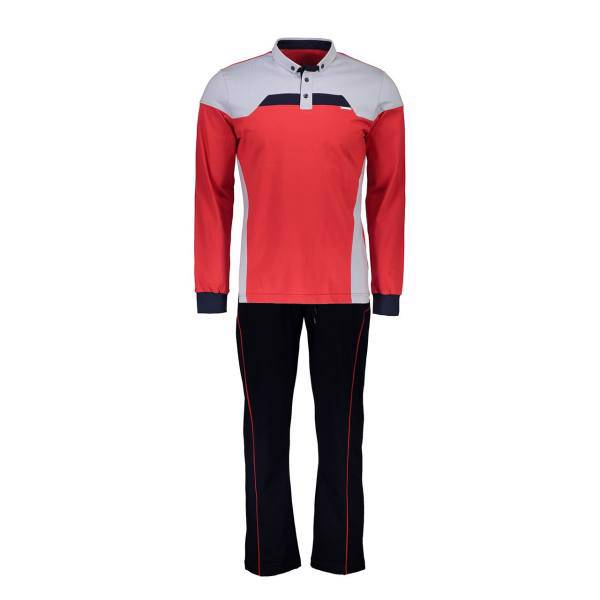 ست پلو شرت و شلوار مردانه رویین تن پوش مدل 1229، Rooeentanpoosh 1229 Polo-Shirt And Pants Set For Men