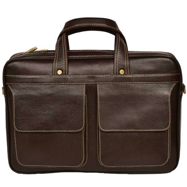 کیف اداری چرم طبیعی کهن چرم مدل L85-7، Kohan Charm L85-7 Leather Briefcase